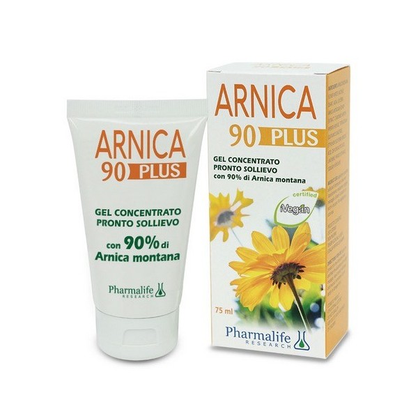 Arnica Gel FORTE & Concentrato 90% di Estratto di Arnica BIO da Agricoltura  Biologica. Gel Massaggi Muscolari e Articolari. Idratante per la Pelle - 2