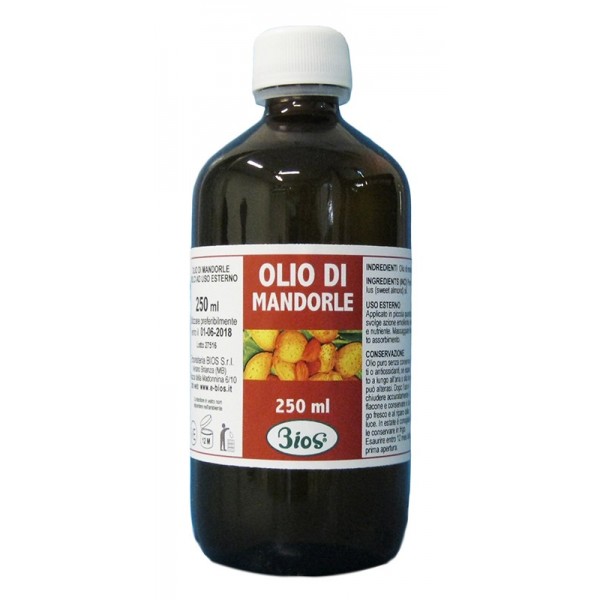 OLIO MANDORLE DOLCI BIOS 250 250 ml Erboristeria Bios