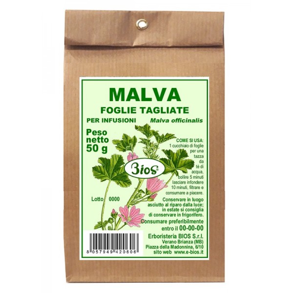 MALVA FOGLIE TAGLIATE 50 g BIOS