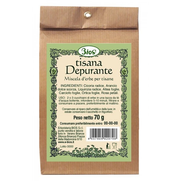 INFUSO TISANA DEPURA 70 g BIOS