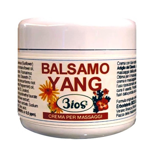 BALSAMO YANG per massaggi 50 ml Erboristeria Bios