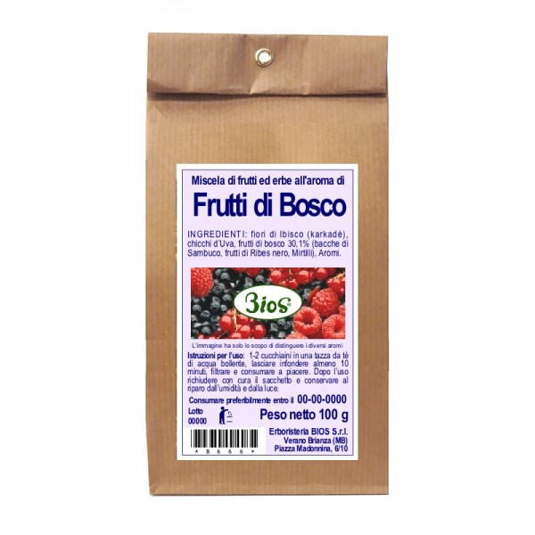 INFUSO FRUTTI DI BOSCO 100 g BIOS