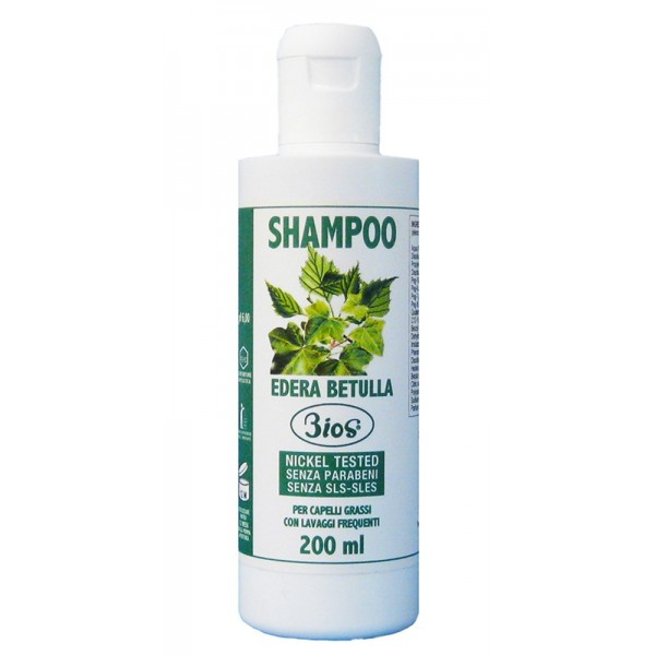 SHAMPOO BIOS EDERA E BETULLA 200 ml Erboristeria Bios